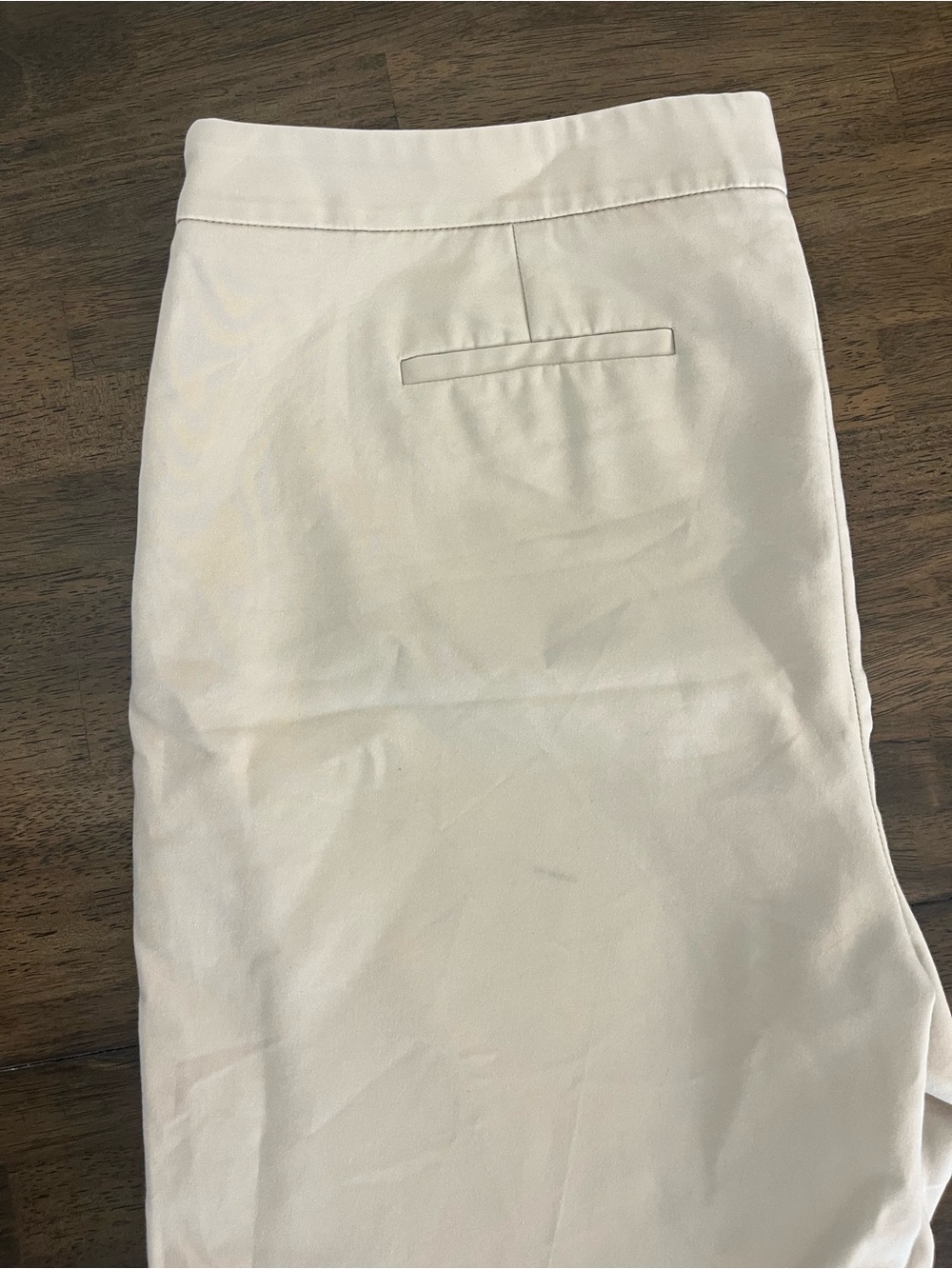Chaus New York Beige Straight-Leg Womens Pants Sz 14 Business Career Work Office - Picture 5 of 5